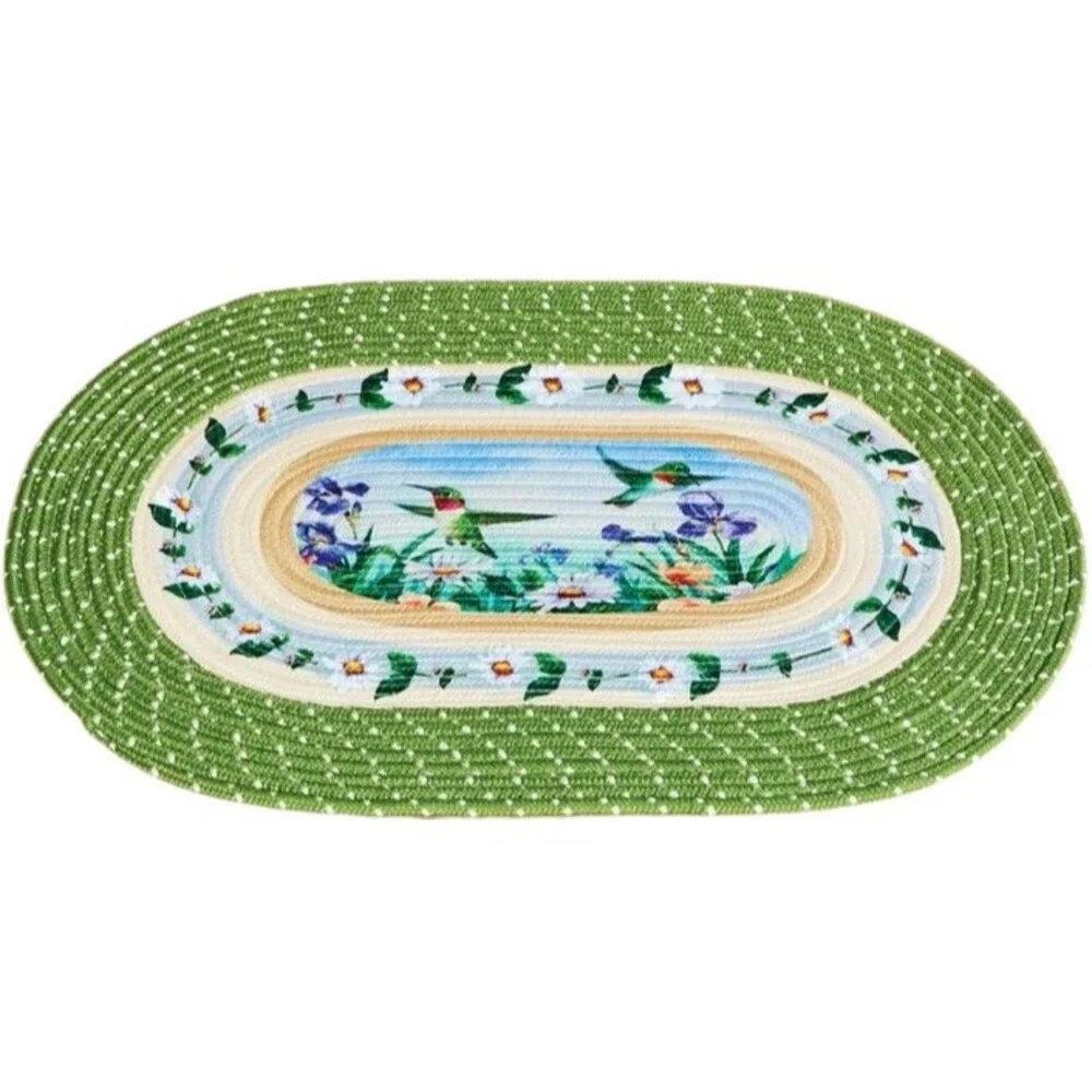 OVAL BRAIDED KITCHEN RUG (20